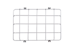 CWPS Slim Wall Pack, Wall Packs, Accessories, Wire Guard (for 40W and 80W)