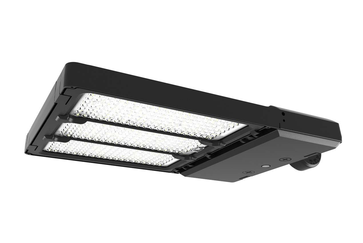 FL05 Flood Light, Flood/Area Lights, 180W/210W/240W, 3000K/4000K/5000K, 120-347V, Black, DLC Premium S-RZOPS4 & S-WABIQ0, 10 Year Warranty
