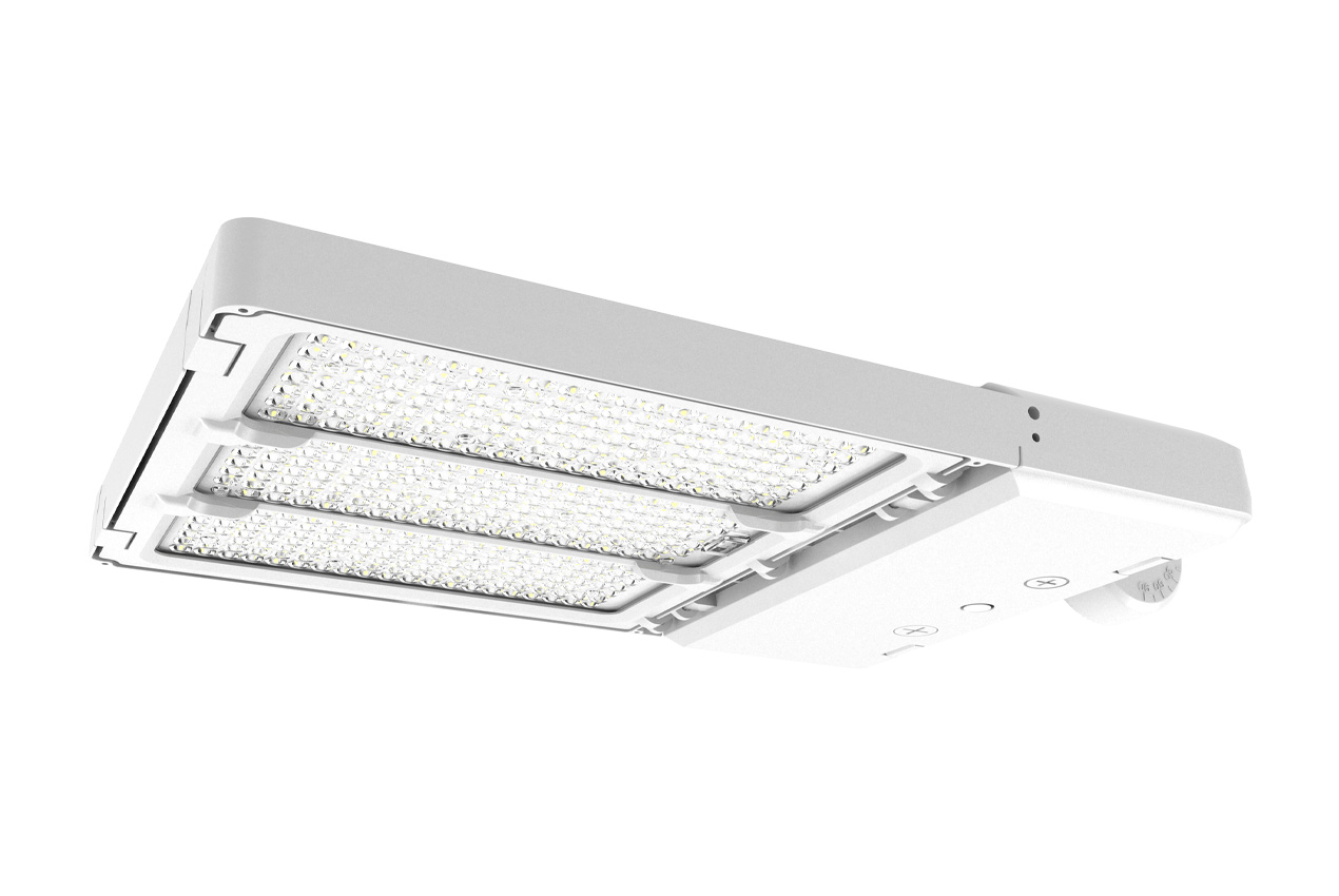 FL05 Flood Light, Flood/Area Lights, 260W/280W/300W, 3000K/4000K/5000K, 120-347V, White, DLC Premium S-9KMRT8 & S-8AKUHV, 10 Year Warranty