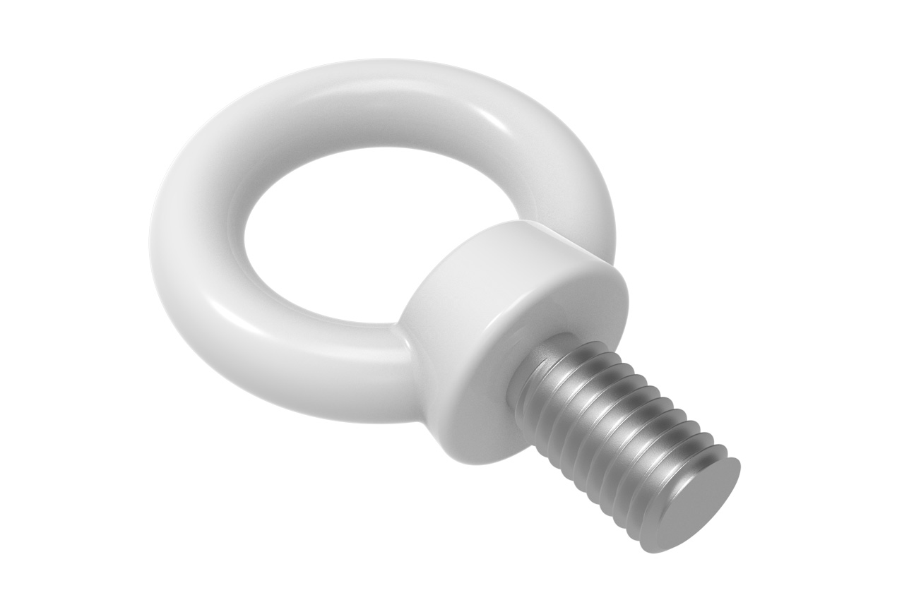 HB8 HIGH BAY, HIGH BAYS, ACCESSORIES, EYE BOLT - HB8-EB-WH