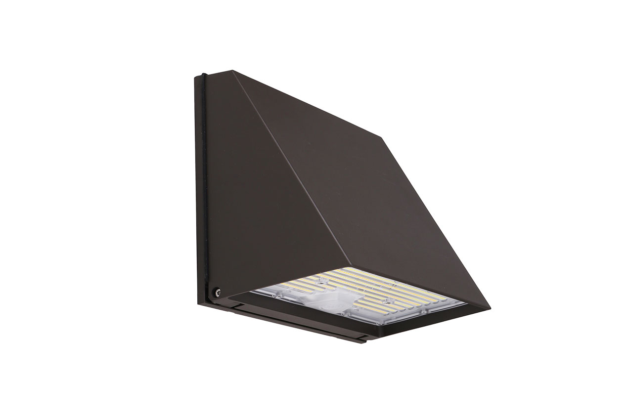 Keystone Wall Pack, Wall Packs, 20W/30W/40W, 3000K/4000K/5000K, 120-347V, Bronze, 10 Year Warranty