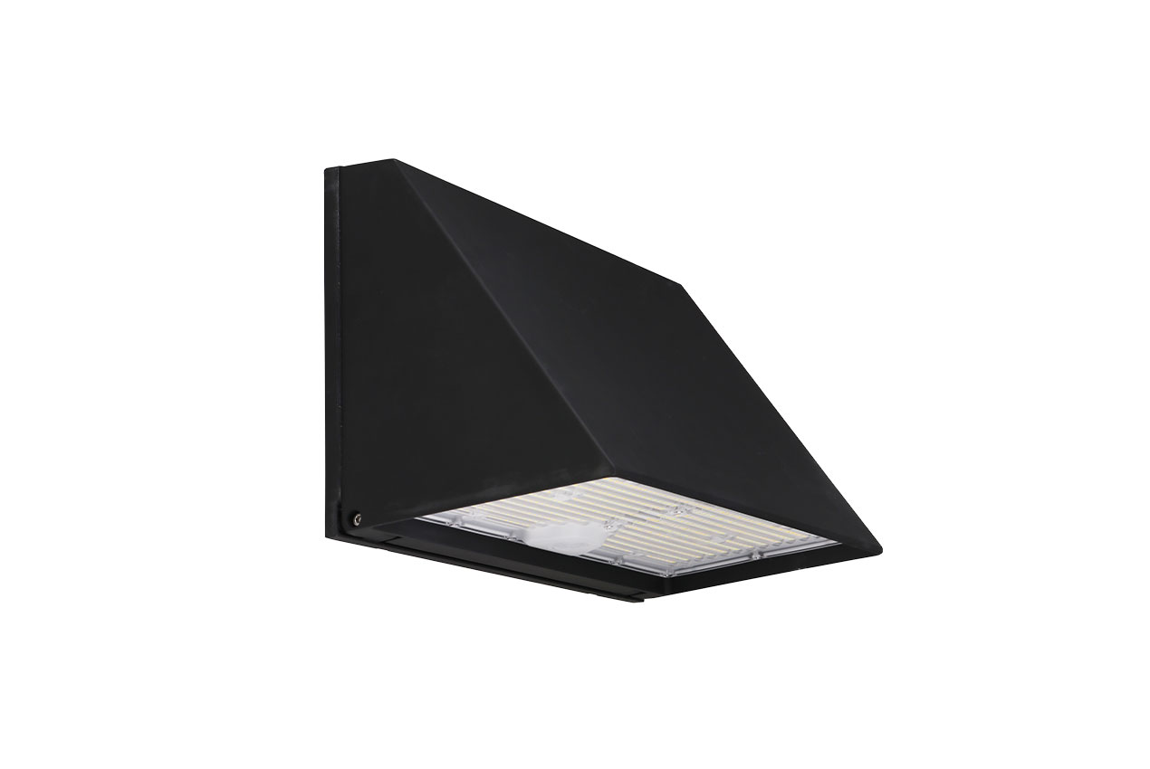 Keystone Wall Pack, Wall Packs, 80W/100W/120W, 3000K/4000K/5000K, 120-347V, Black, 10 Year Warranty