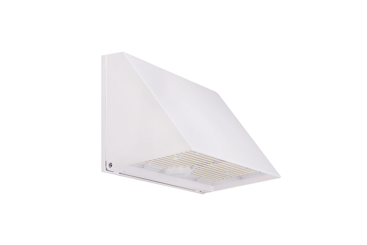 Keystone Wall Pack, Wall Packs, 80W/100W/120W, 3000K/4000K/5000K, 120-347V, White, 10 Year Warranty