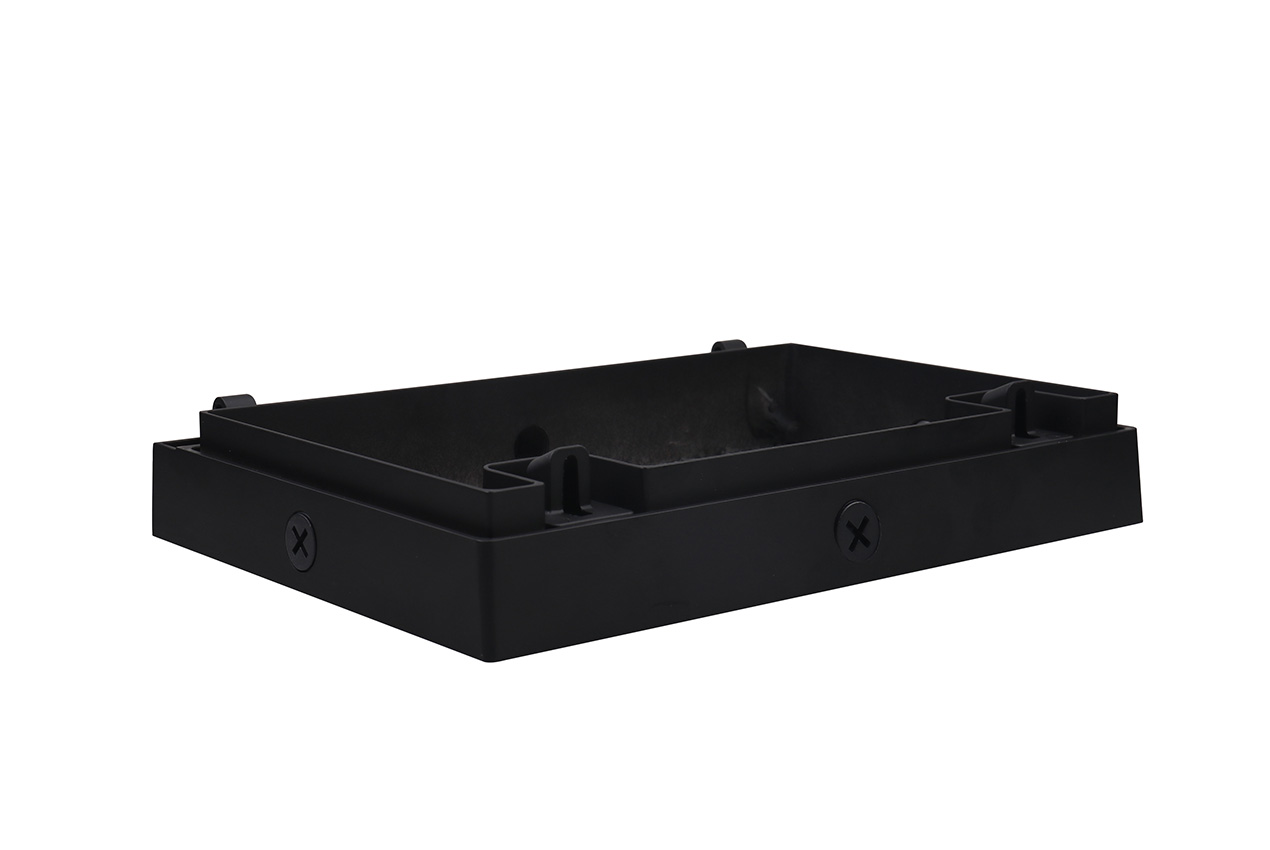 Keystone Wall Pack, Wall Packs, Accessories, Back Plate (for KWP-80W-3P-3CCT-UD-BK & KWP-120W-3P-3CCT-UD-BK)