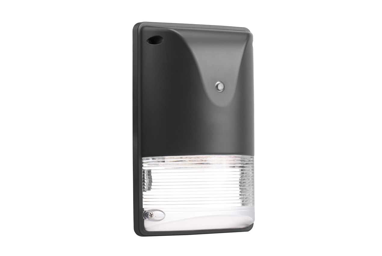 MWP04 Mini Wall Pack, Wall Packs, 10W/15W/20W, 3000K/4000K/5000K, 120-347V, Black, DLC Premium S-0P4MJU, 10 Year Warranty