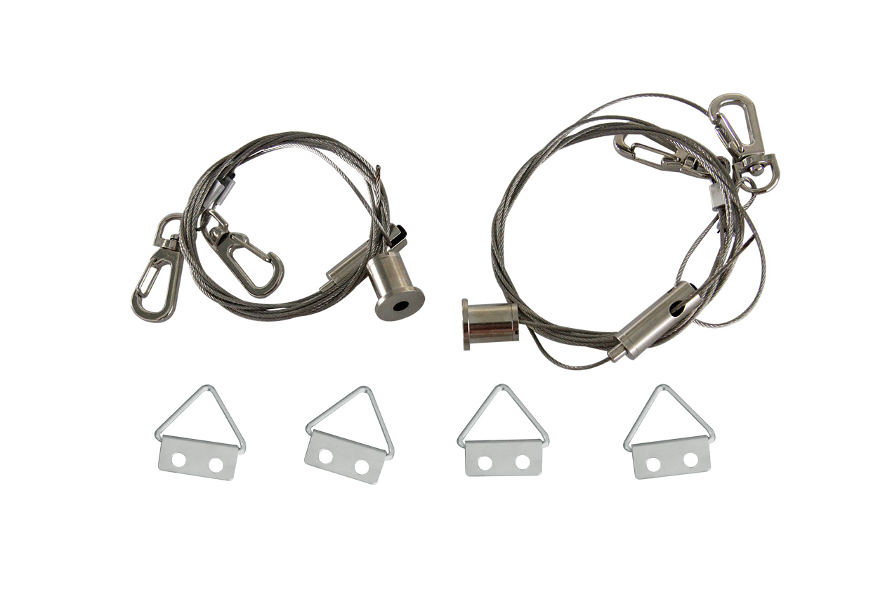 PLS Standard Panel Light, Panels/Troffers, Accessories, 4ft Hanging Length Suspension Kit (for all PLS and PLP)
