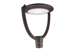 PTA02 Pole Top Area Light, Area Lights, 55W, 3000K/4000K/5000K, 120-347V, Bronze, DLC Premium S-JHB85F, 10 Year Warranty