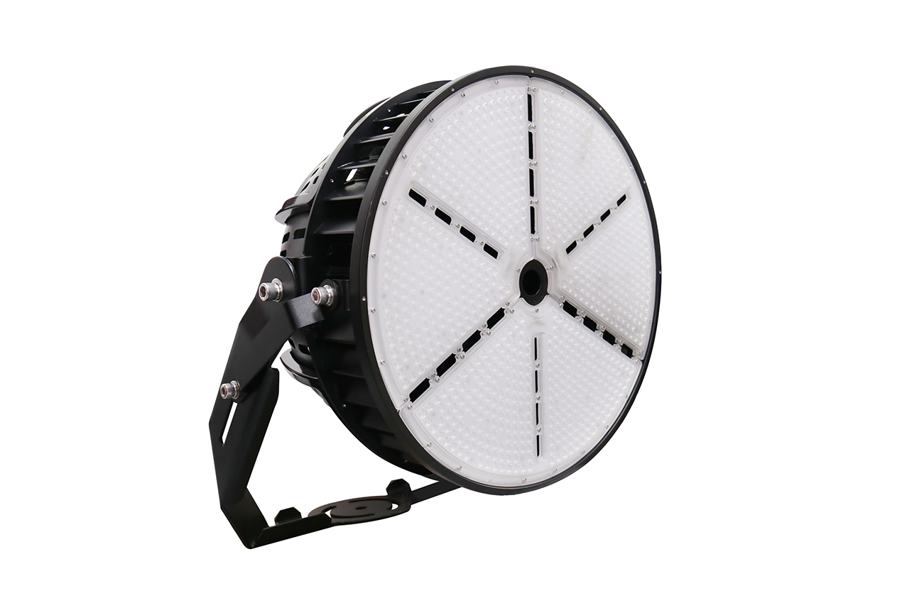 SP01B Sports Stadium Light, Flood/Area Lights, 750W, 5000K, 120-347V, Black, DLC Premium PL2SY9SYA60O, 5-year warranty