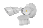 SS Security Light, Security Lights, 20W, 5000K, 120-277V, White, 3 Year Warranty