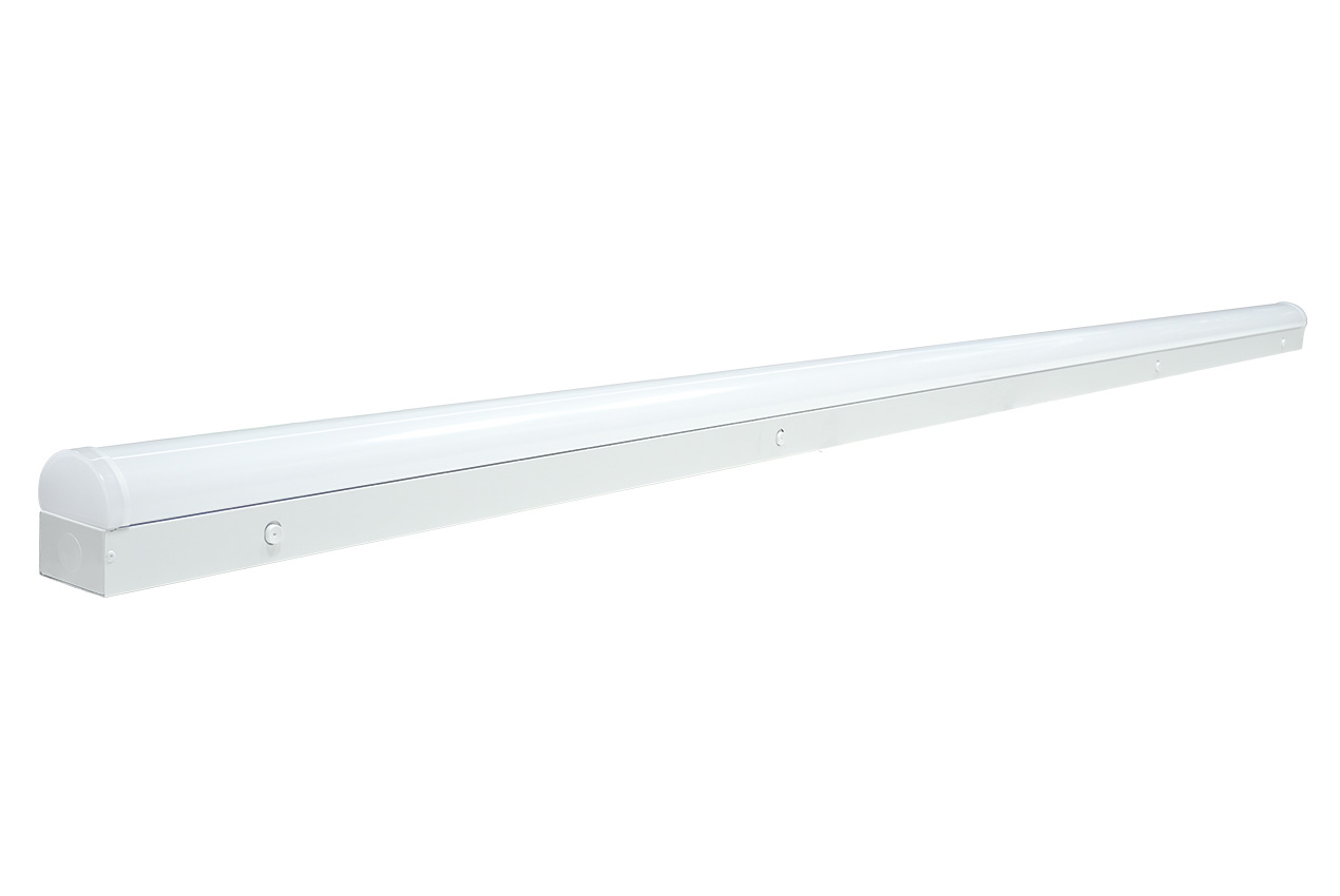 ST Strip Light, Strip Lights, 50W/64W/70W, 3500K/4000K/5000K, 120-347V, White, DLC Premium S-QX38KO & S-ID8G6E, 5 Year Warranty