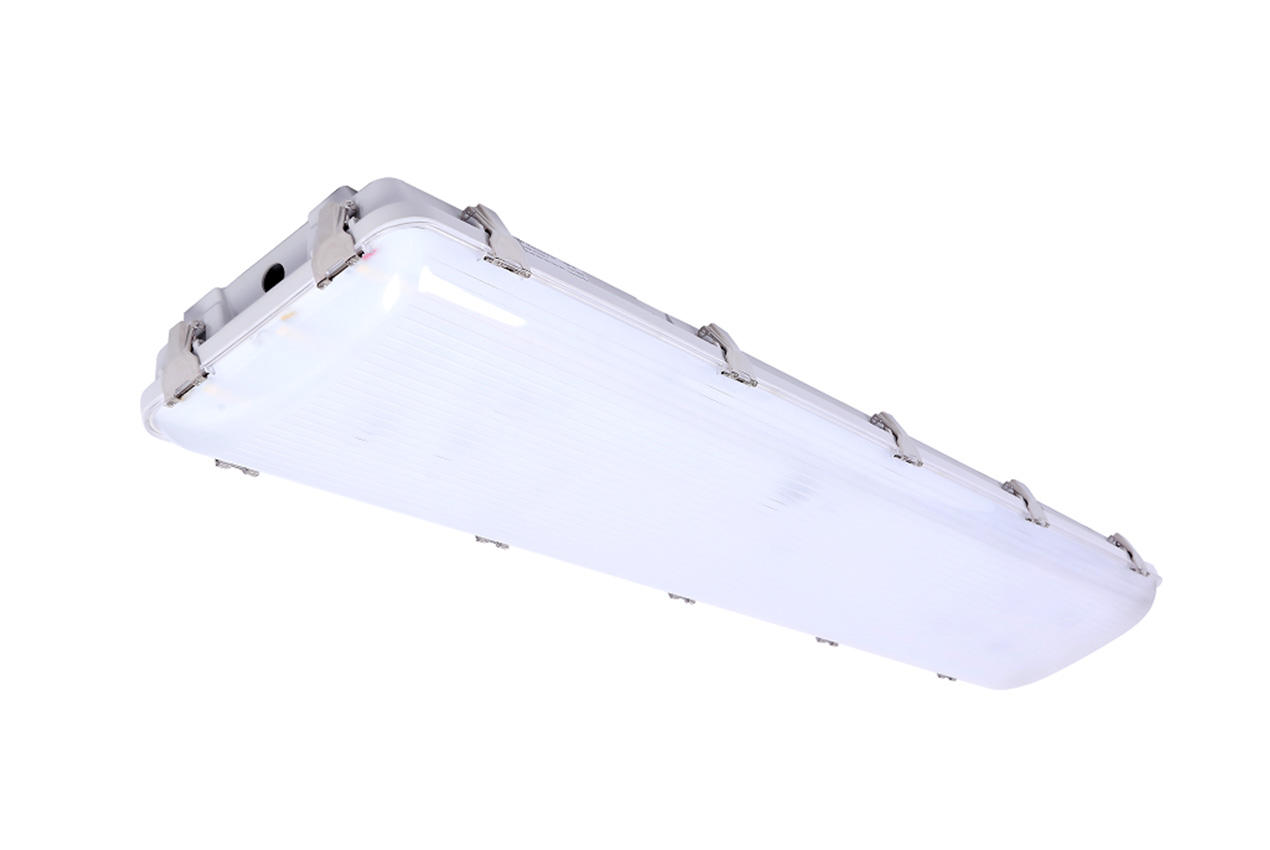 VT Vapour Tight, Vapour Proofs, 70W/80W/90W/105W, 3500K/4000K/5000K, 120-347V, White/Grey, DLC Premium S-FH4Q07, S-0ZL3JL, 5 Year Warranty