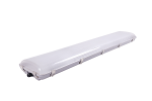 VT Vapour Tight, Vapour Proofs, 150W, 3500K/4000K/5000K, 120-347V, White/Grey, DLC Premium S-OX7KJU, 5 Year Warranty