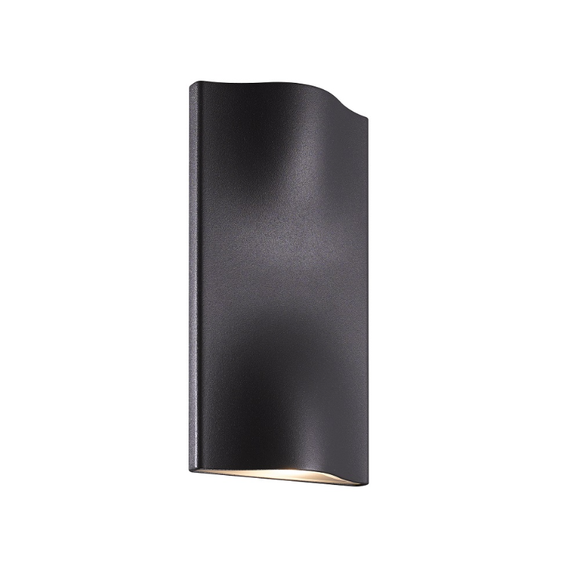 SURFACE MOUNTED WALL LIGHT 1142, 14W, 990LM ,CRI>80, 98° , 110-220 V AC, 3000K, IP54, 3 YEARS WARRANTY, BLACK