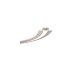 BENDABLE ALUMINUM PROFILE STRAIGHT WITH 2PCS ENDCAPS & SILICON COVER SILVER