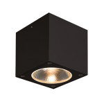 SURFACE MOUNTED CEILING LIGHT 2386, 7W ,575LM, CRI>80, 20°, 110-240 V AC, 3000K, IP54, 3 YEARS WARRANTY, BLACK