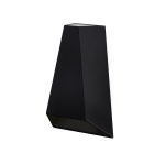 SURFACE MOUNTED WALL LIGHT 2553, 8W, 160LM EACH SIDE CRI>80, 15°/78°, 110-220 V AC, 3000K, IP54, 3 YEARS WARRANTY, BLACK