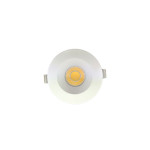 3.5 INCH ROUND FRAME WITH TRIM FOR DL3 SERIES, WHITE