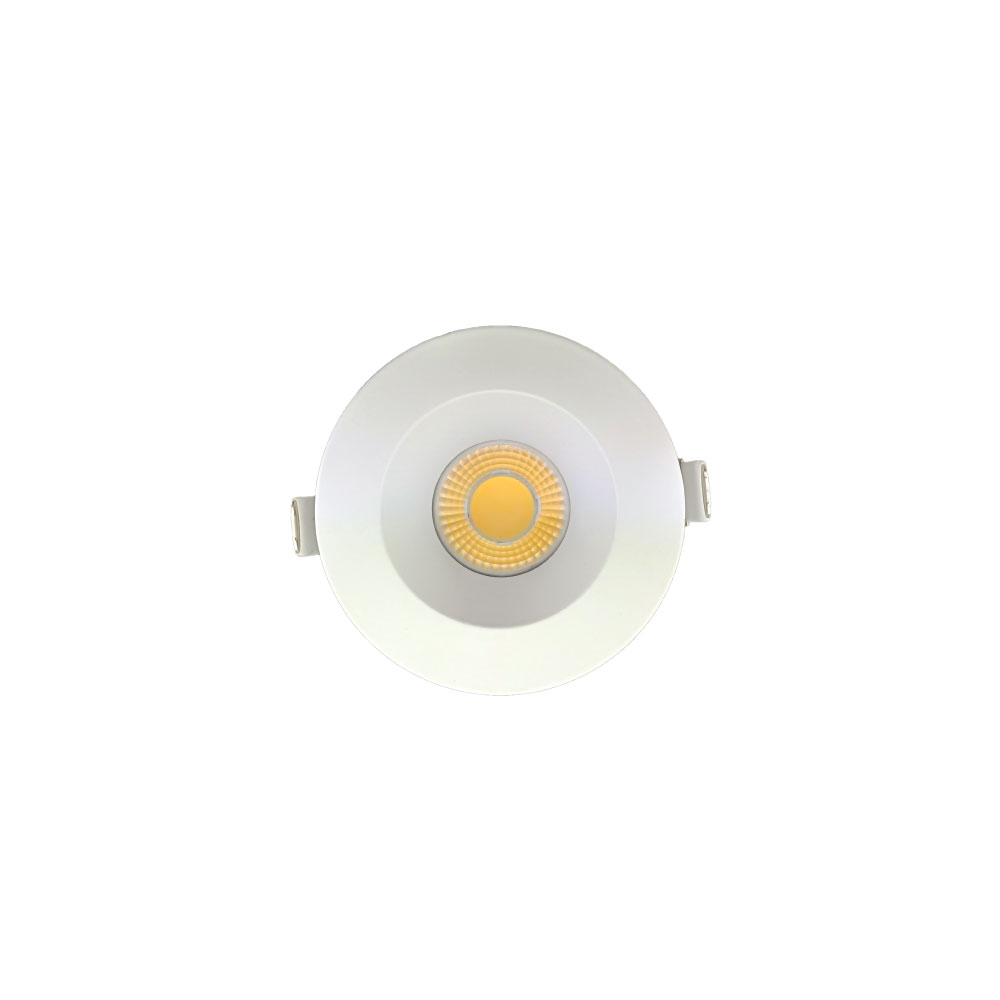 3.5 INCH ROUND FRAME WITH TRIM FOR DL3 SERIES, WHITE