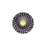 3 INCH ROUND FRAME TRIMLESS FOR DL3 SERIES, BLACK