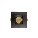 3 INCH SQUARE FRAME WITH TRIM FOR DL3 SERIES, BLACK