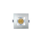 3 INCH SQUARE FRAME WITH TRIM FOR DL3 SERIES, WHITE