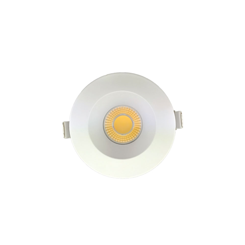 4 INCH ROUND FRAME WITH TRIM FOR DL3 SERIES, WHITE