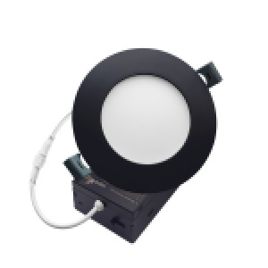 4 INCHES SMD DOWNLIGHT 9W ,90-130 V AC, IP20 ,UP TO 800LM ,CRI>85, 5CCT, 120°,5 YEARS WARRANTY, BLACK
(CUT OUT105~114MM)