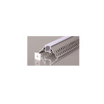 TRIMLESS RECESSED CORNER PROFILE 5324 WITH 2 ENDCAPS & PC COVER