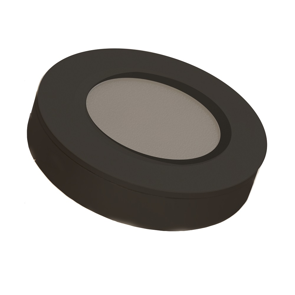 LED PUCK LIGHT 3W ,24V DC, 3CCT,220 LM, CRI>80 , DIMMABLE ALUMINUM RING AND HOUSING 69X15.5 CUTTING SIZE MATT BLACK 
CETL CERTIFICATE 3 YEARS WARRANTY,BLACK