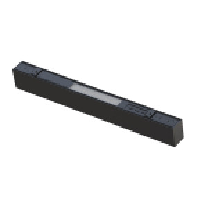 2 FT LINEAR LIGHT  120-347VAC 3 POWER ADJUSTABLE (15/20/25W) 0-10V DIMMING RA＞80 LM130LM/W  3CCT (3000K, 3500K, 4000K) UP AND DOWN LIGHT BLAKC BODY
