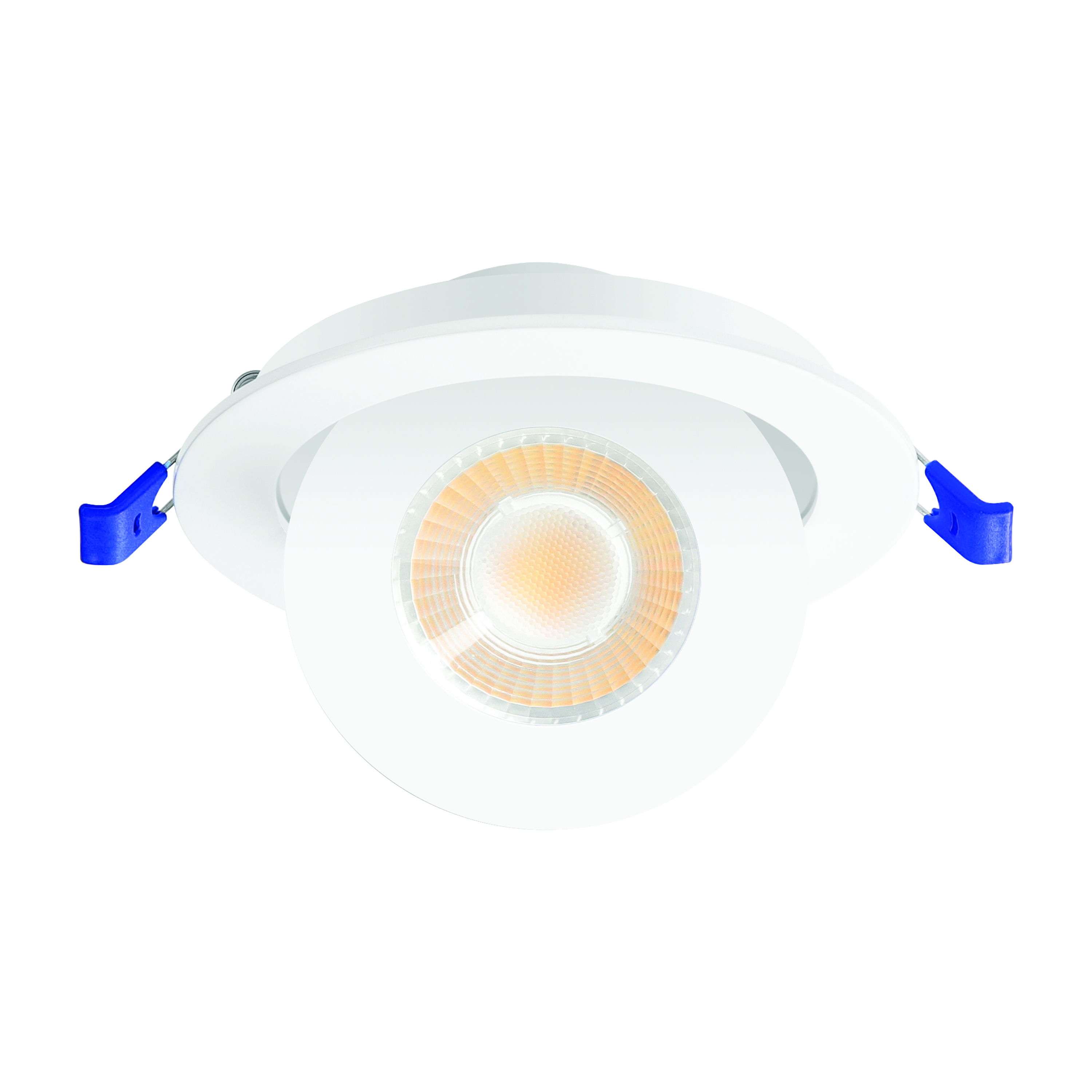 4 INCHES RECESSED LED GIMBAL MULTI DIRECTION 9W,90-130 V AC,  WET LOCATION, IC-RATED , 950 LM,40°, CRI>85, 5CCT ,DIMMABLE ,FT4 WIRE, 5 YEARS WARRANTY, WHITE (CUT OUT105~114MM)
