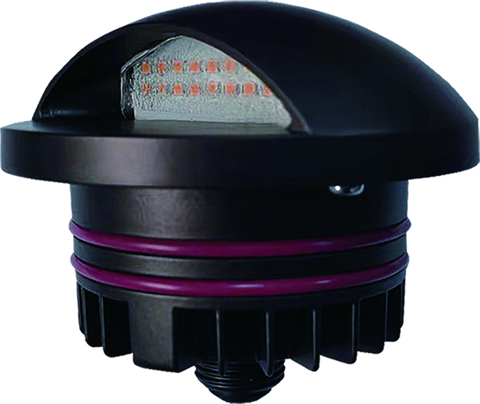 LED IN-GROUND LIGHT 6W, 12-24V AC/DC, 120°, IP66, 3000K,220 LM,5 YEARS WARRANTY, BLACK
