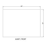 ORIGINAL RECTANGLE BACKLIT LED MIRROR 70X32 30K
