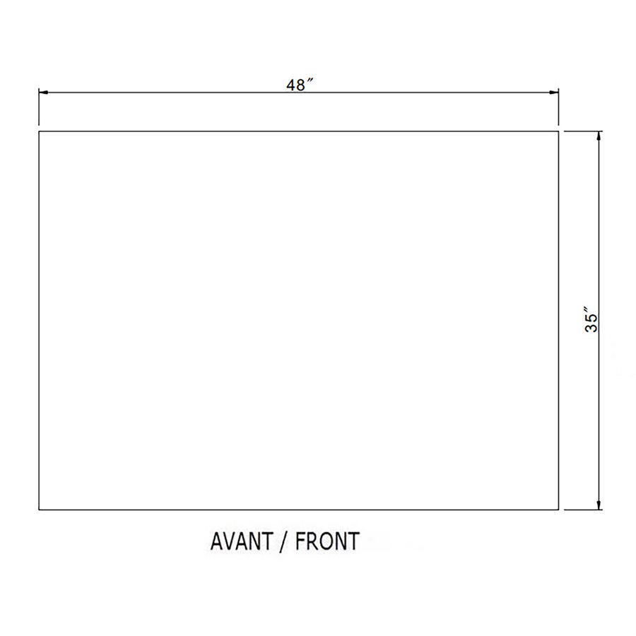 ORIGINAL RECTANGLE BACKLIT LED MIRROR 70X32 30K