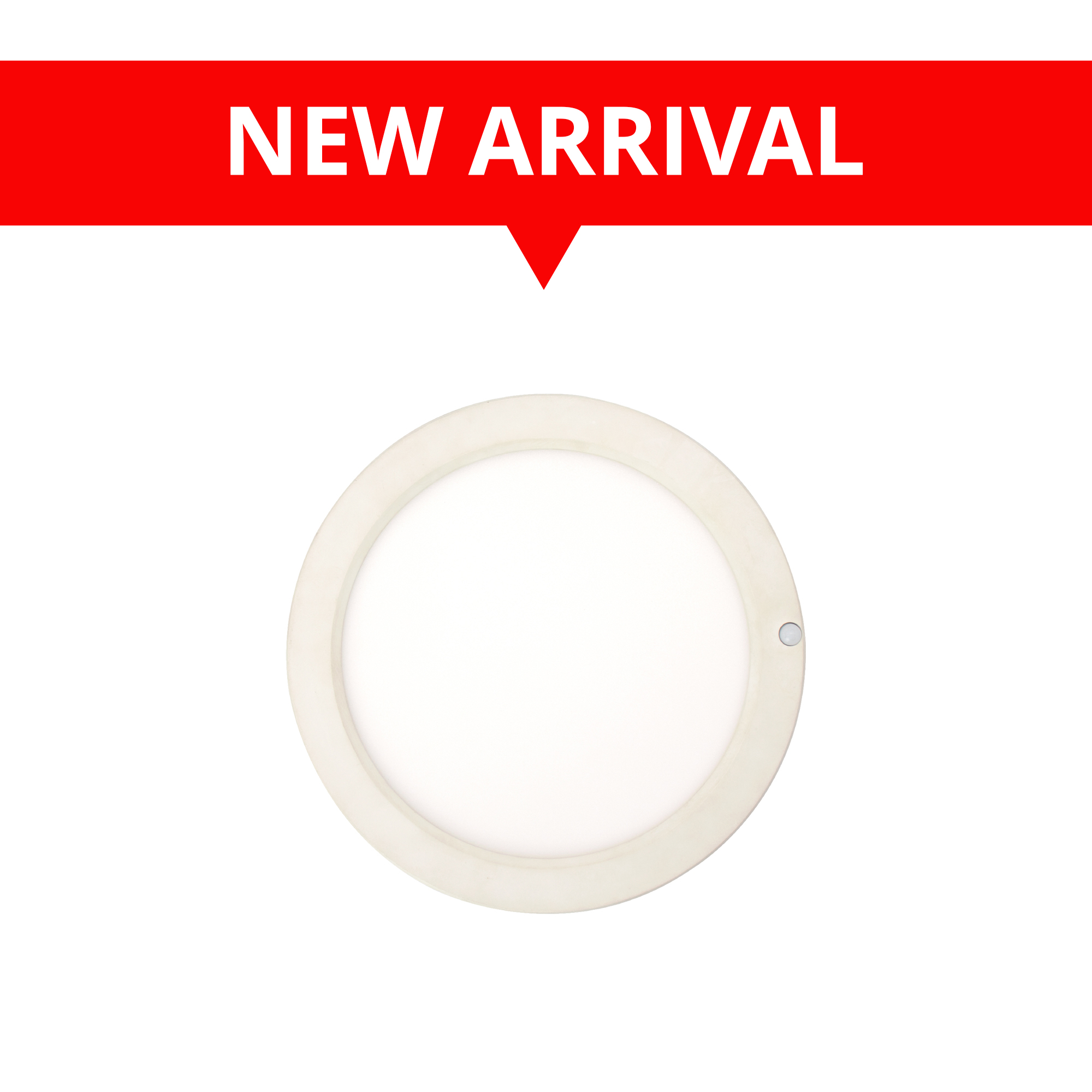 5 INCH LED FLUSH MOUNT WITH BUILT IN MOTION SENSOR. 10W,600LUMENS, 5CCT, CRI80, 120V TRIAC DIMMING