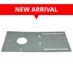 PREMOUNTING 13" LONG, 1" HOLE SIZE PLATE FOR RECESSED LED