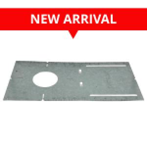 PREMOUNTING 13" LONG, 2" HOLE SIZE PLATE FOR RECESSED LED