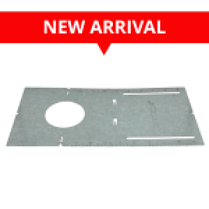 PREMOUNTING 13" LONG, 3" HOLE SIZE PLATE FOR RECESSED LED
