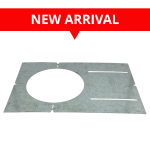 PREMOUNTING 13" LONG, 6" HOLE SIZE PLATE FOR RECESSED LED