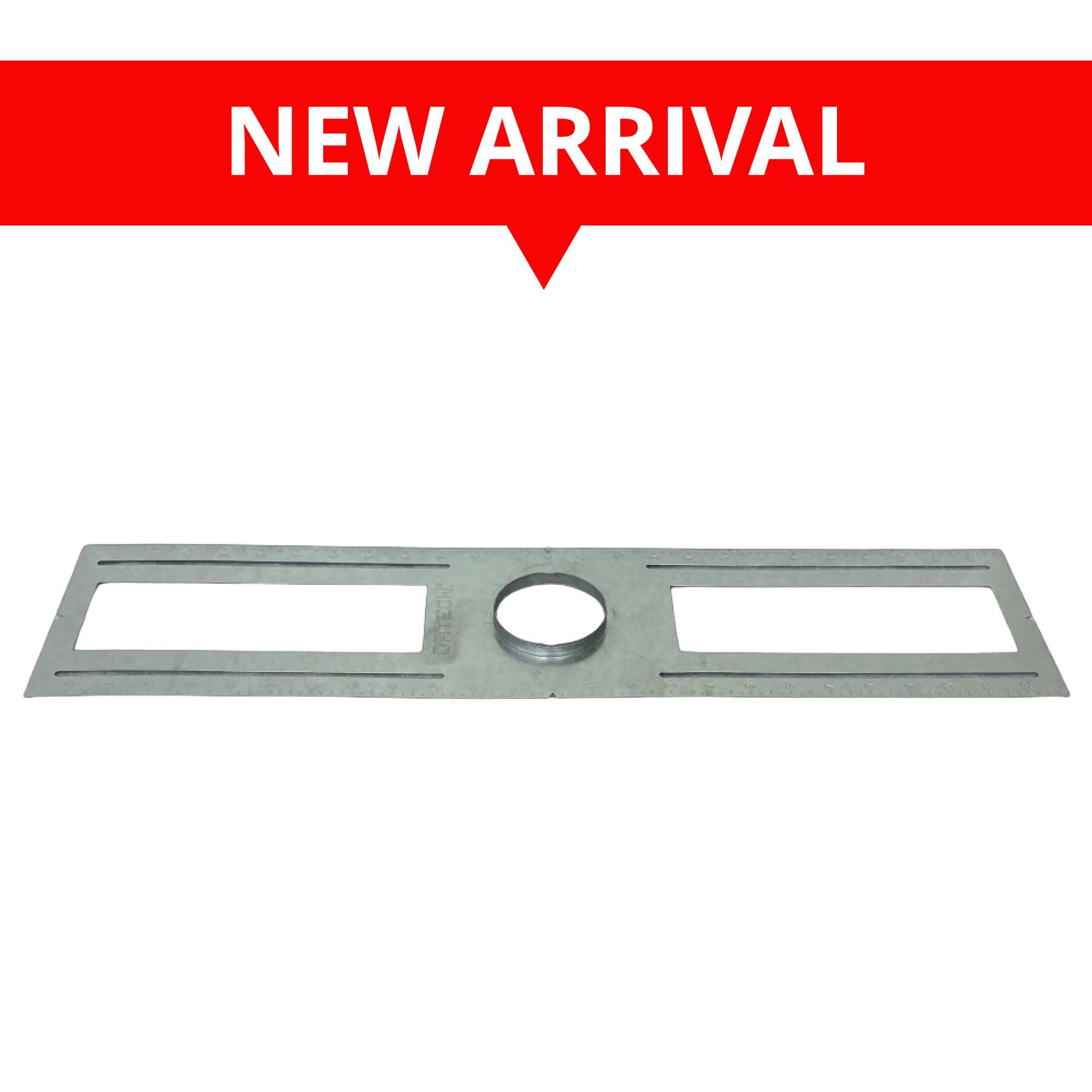 PREMOUNTING 26" WITH LIP, 3" HOLE SIZE PLATE FOR RECESSED LED
