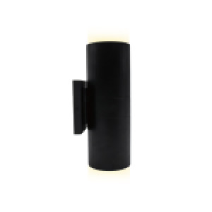 LED CYLINDRICAL WALL SCONCE 120V-277V, 5CCT (2700K,3000K,3500K,4000K,5000K) 20W, 1750LMN (50%UP/50%DOWN), IP65, CRI 90+, DIMMABLE, LED AT THE TOP AND BOTTOM, FOR INDOOR AND OUTDOOR APPLICATION
