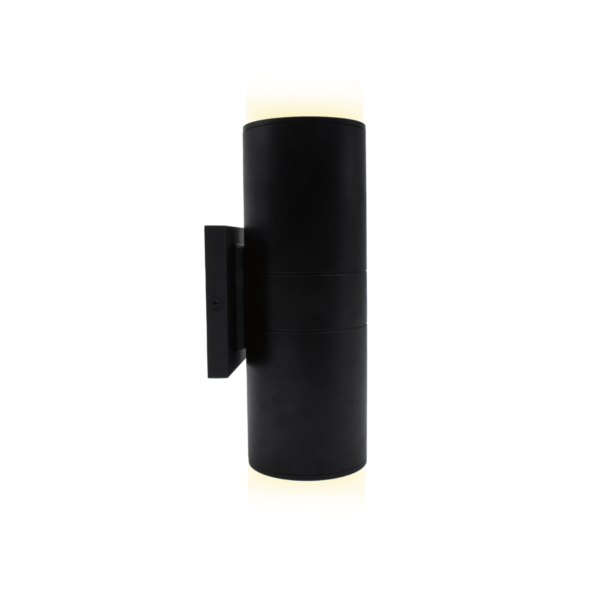 LED CYLINDRICAL WALL SCONCE 120V-277V, 5CCT (2700K,3000K,3500K,4000K,5000K) 20W, 1750LMN (50%UP/50%DOWN), IP65, CRI 90+, DIMMABLE, LED AT THE TOP AND BOTTOM, FOR INDOOR AND OUTDOOR APPLICATION