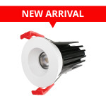 1" SLIM LED REGRESSED DOWNLIGHT 7WATTS, 500LUMENS, CRI 90+ DIMMABLE, 5CCT SELECTABLE