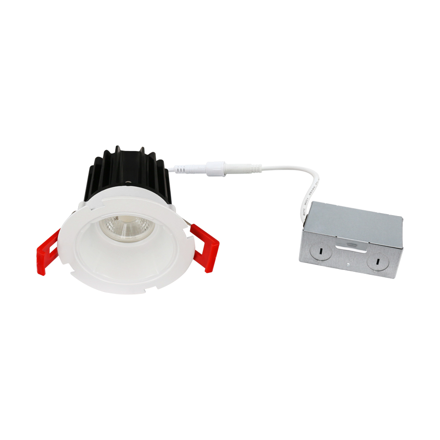 2" SLIM LED REGRESSED DOWNLIGHT 8WATTS, 600LUMENS, DIMMABLE, 5CCT SELECTABLE