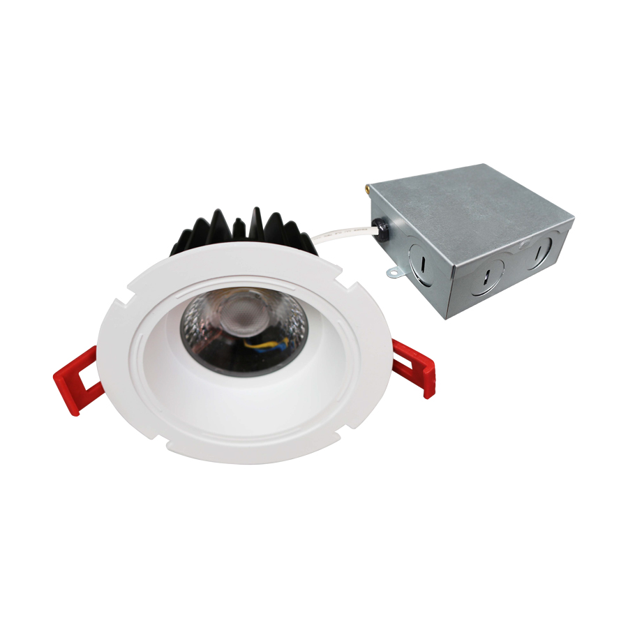 4" DESIGNER REGRESSED/DEEP GIMBAL LED FIXTURE WITH DRIVER INCLUDED, 5CCT (2700K TO 5000K), 15W, 1000LMN, DIMMABLE, TRIM AND INSERTS SOLD SEPARATELY