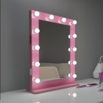 MARILYN LED MIRROR 24X32 30K PINK