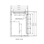 ORIGINAL RECTANGLE BACKLIT LED MIRROR 20X28 30K