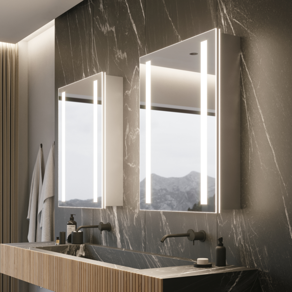 VERANO CABINET LED MIRROR 30K 24X32