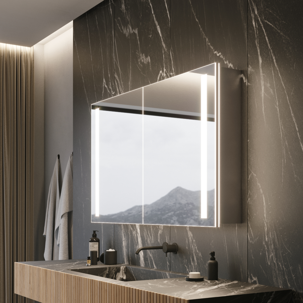 VERANO CABINET LED MIRROR 60K 48X28