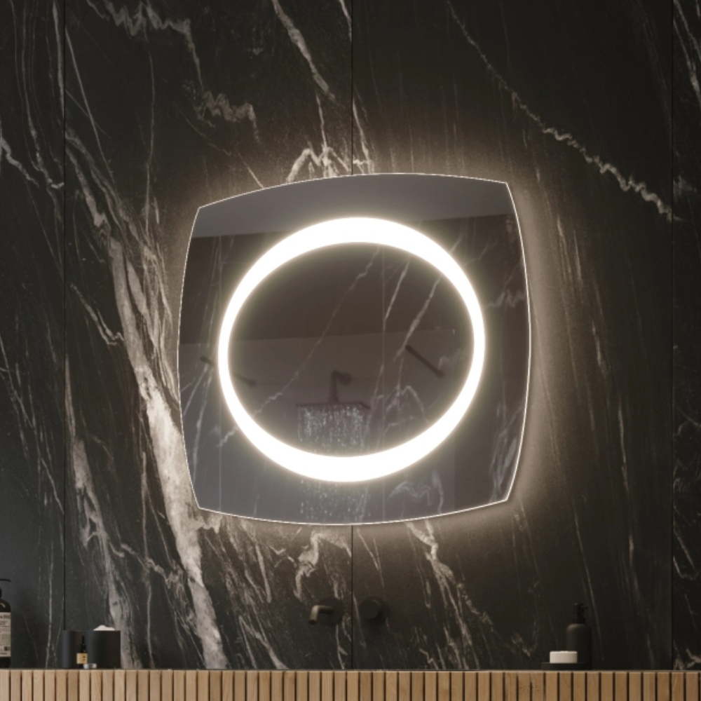 HALO LED MIRROR 28X28 30K